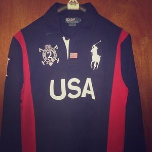 Polo Big Pony R.L. Snow Polo Challenge Cup Rugby.